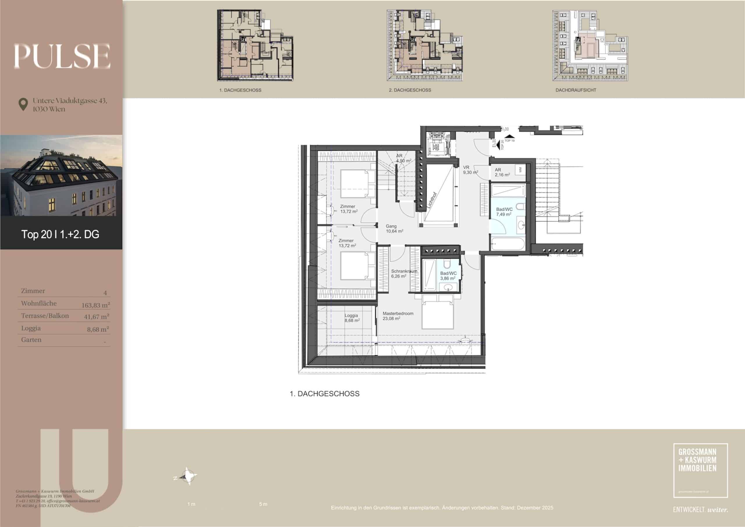 Grundrissplan Top 20